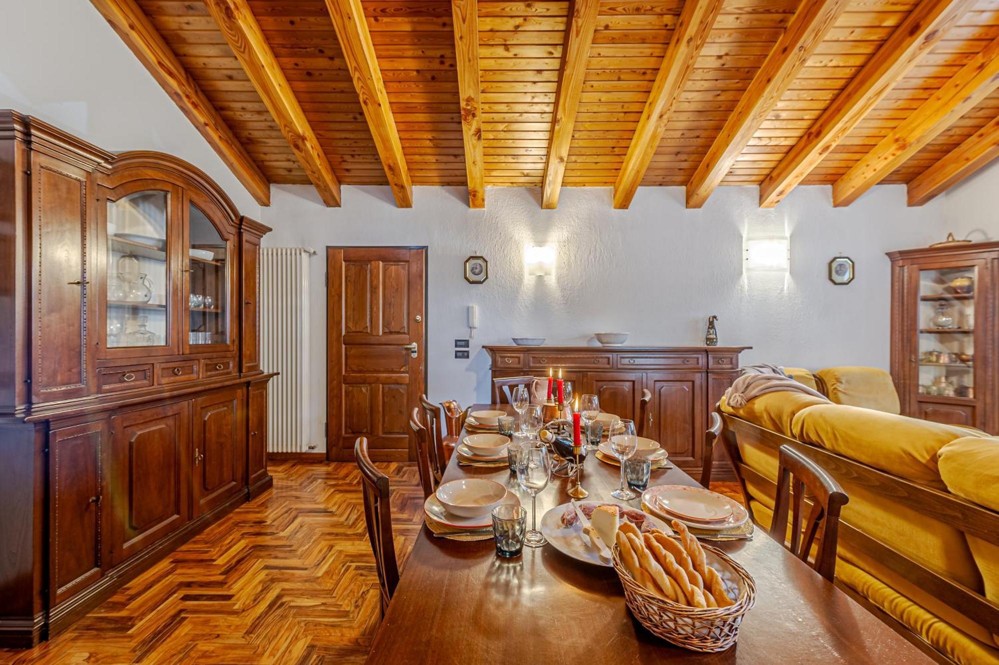 דירות קורמאיור Casa Beatrice - Wifi, Parcheggio E Vista Montagna - Cour 0231 מראה חיצוני תמונה